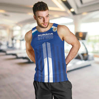 Custom Cyprus Football Men Tank Top Go Champions