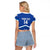 Custom Cyprus Football Raglan Cropped T Shirt Go Champions