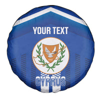Custom Cyprus Football Spare Tire Cover Go Champions