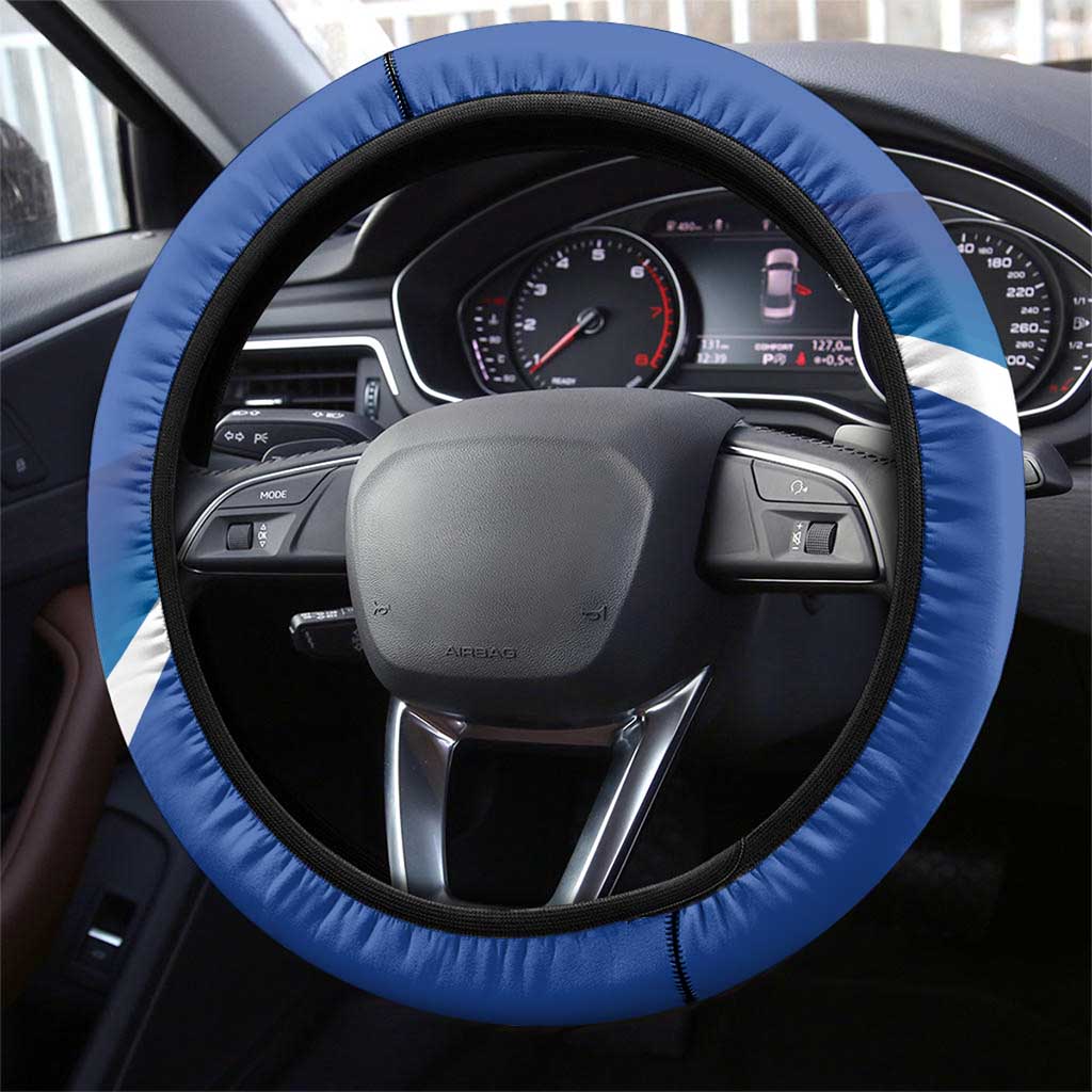 Cyprus Football Steering Wheel Cover Go Champions