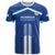 Custom Cyprus Football T Shirt Go Champions