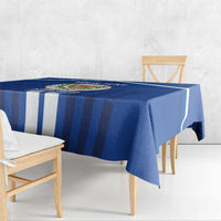 Custom Cyprus Football Tablecloth Go Champions