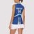 Custom Cyprus Football Women Sleeveless Polo Shirt Go Champions