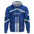 Custom Cyprus Football Zip Hoodie Go Champions