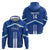 Custom Cyprus Football Zip Hoodie Go Champions