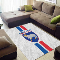 Custom Faroe Islands Football Area Rug Come On National Team
