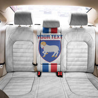 Custom Faroe Islands Football Back Car Seat Cover Come On National Team