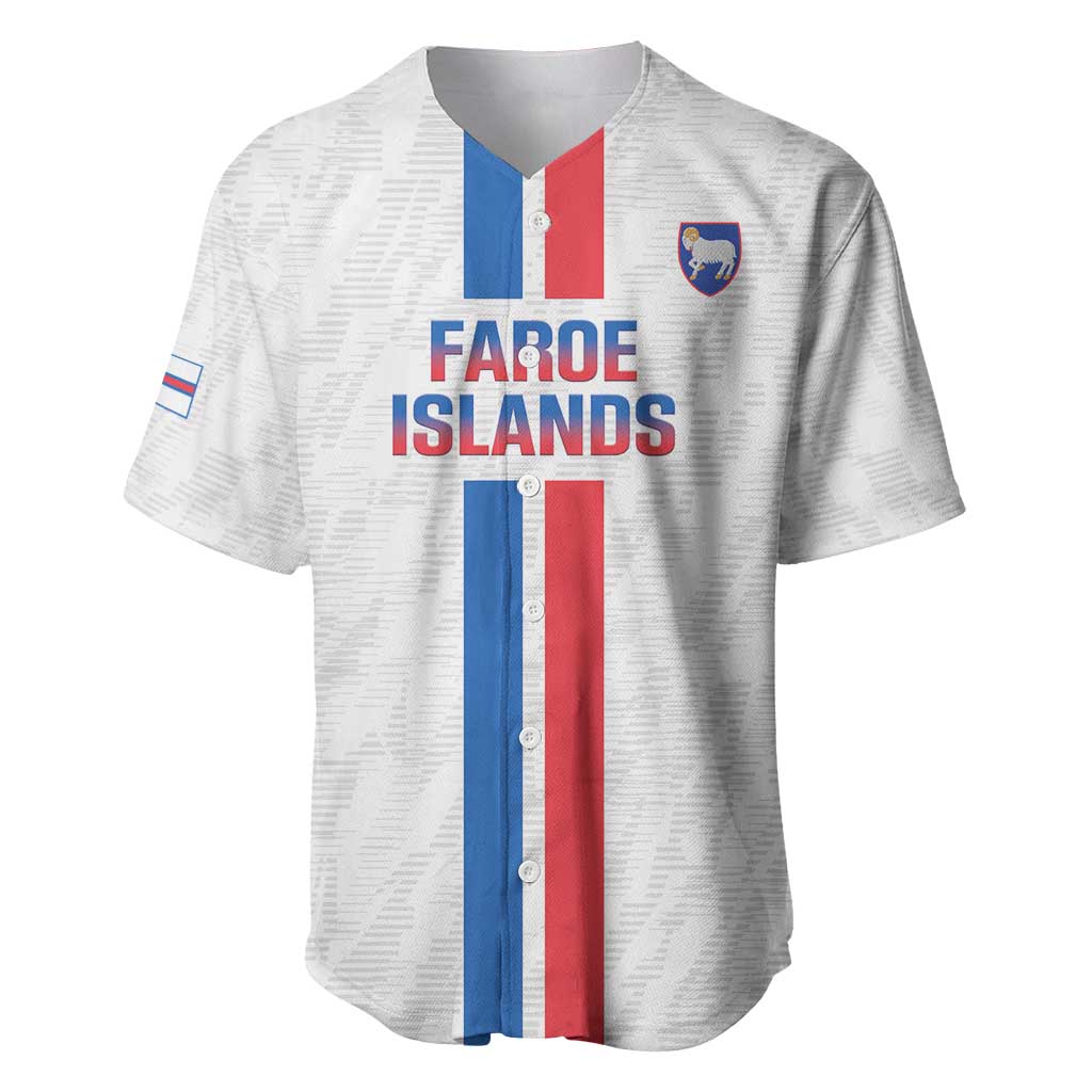 Custom Faroe Islands Football Baseball Jersey Come On National Team