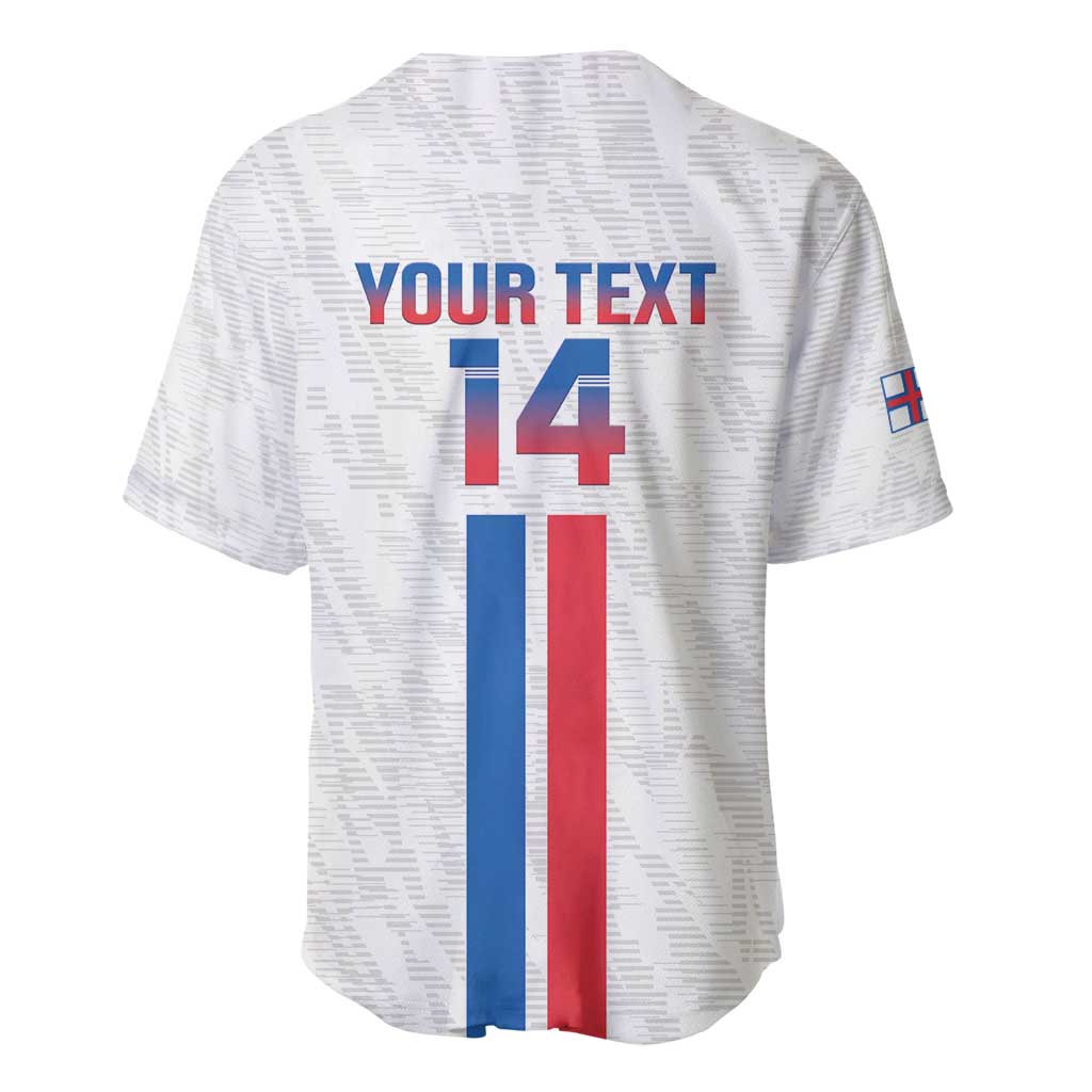 Custom Faroe Islands Football Baseball Jersey Come On National Team