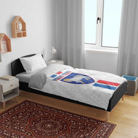 Custom Faroe Islands Football Bedding Set Come On National Team