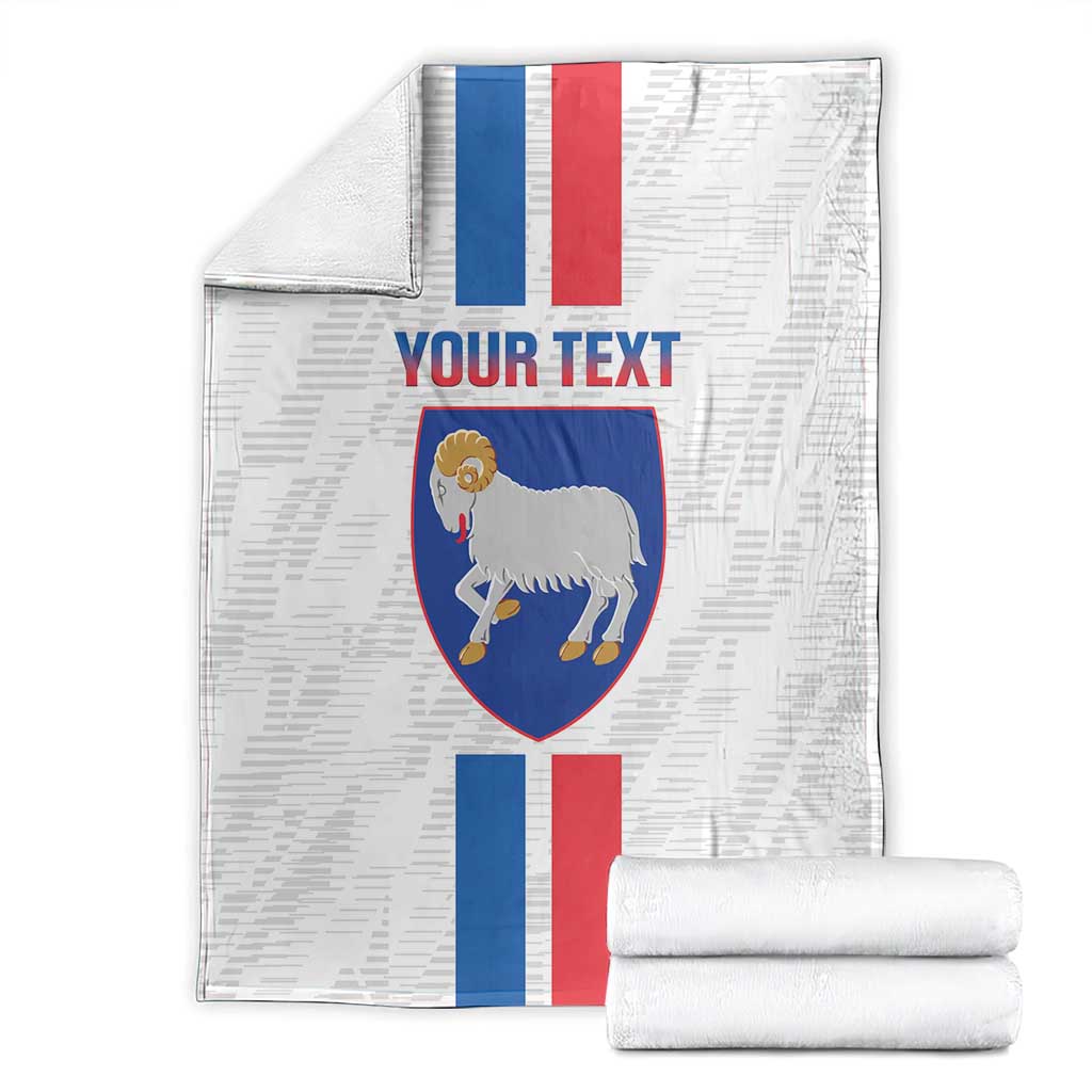Custom Faroe Islands Football Blanket Come On National Team