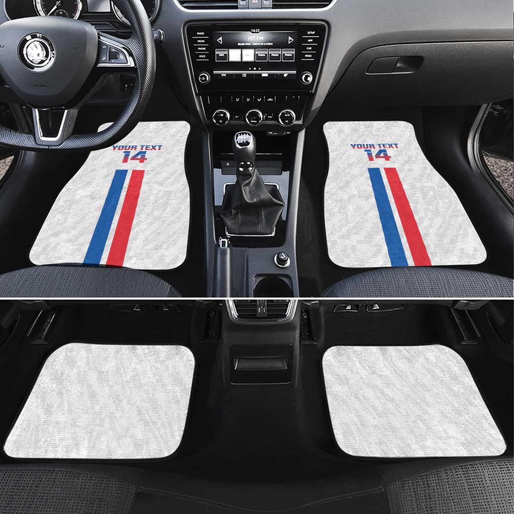 Custom Faroe Islands Football Car Mats Come On National Team