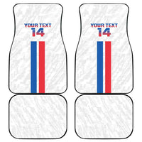 Custom Faroe Islands Football Car Mats Come On National Team