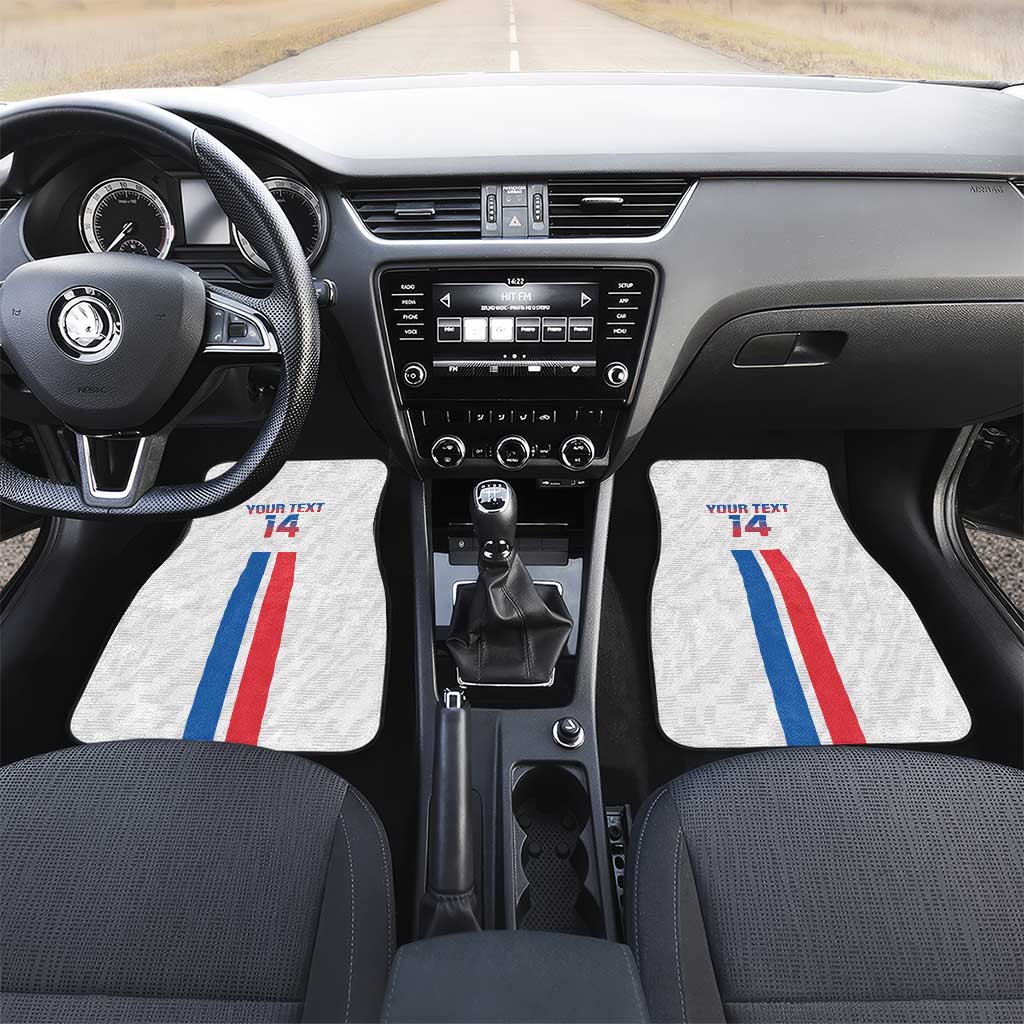 Custom Faroe Islands Football Car Mats Come On National Team
