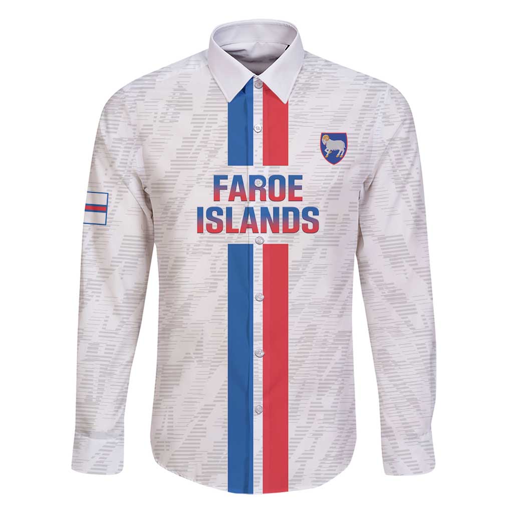 Custom Faroe Islands Football Family Matching Long Sleeve Bodycon Dress and Hawaiian Shirt Come On National Team