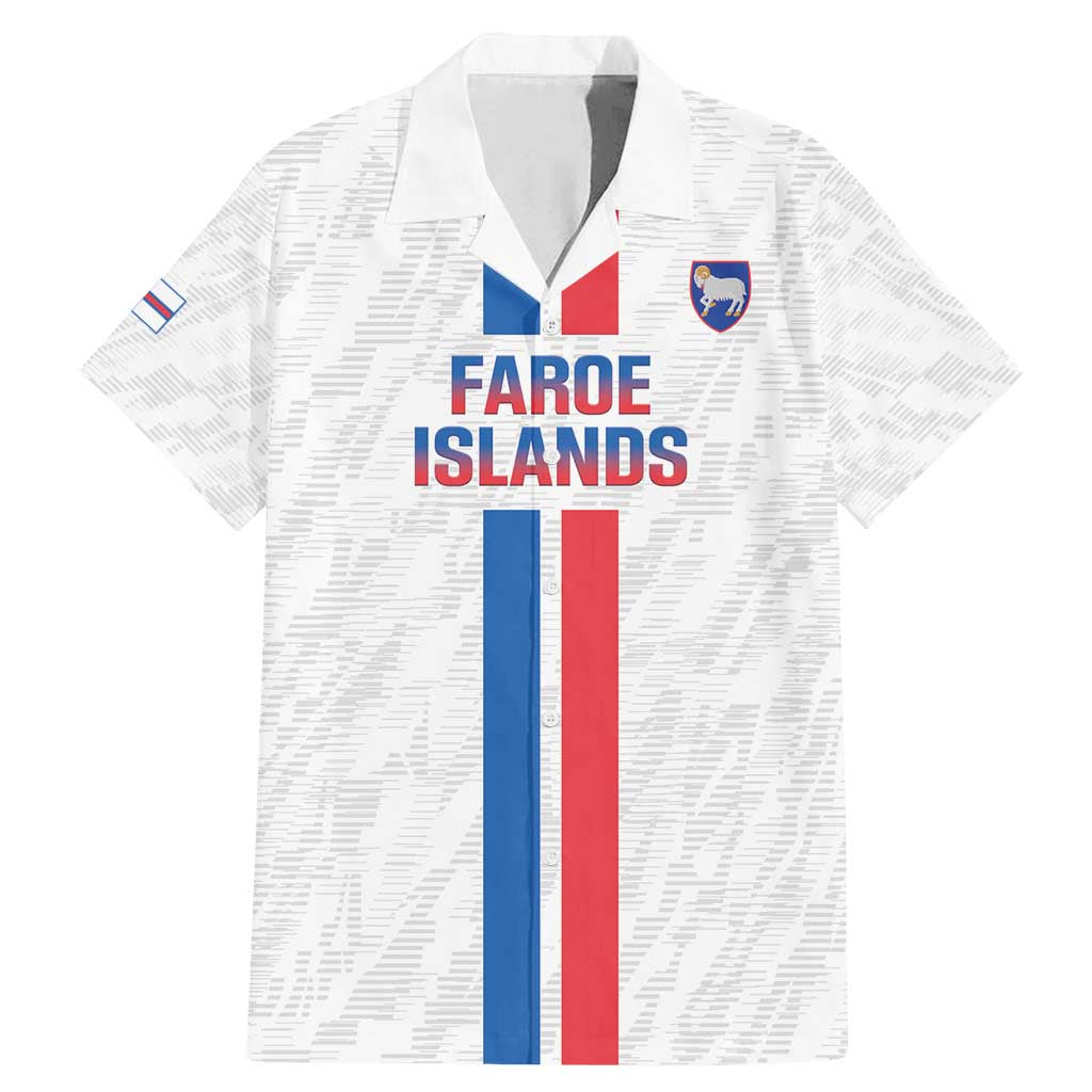 Custom Faroe Islands Football Family Matching Mermaid Dress and Hawaiian Shirt Come On National Team