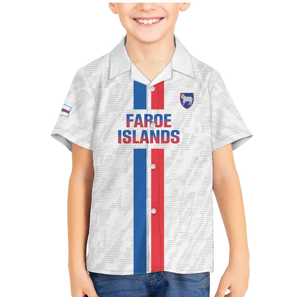 Custom Faroe Islands Football Family Matching Mermaid Dress and Hawaiian Shirt Come On National Team