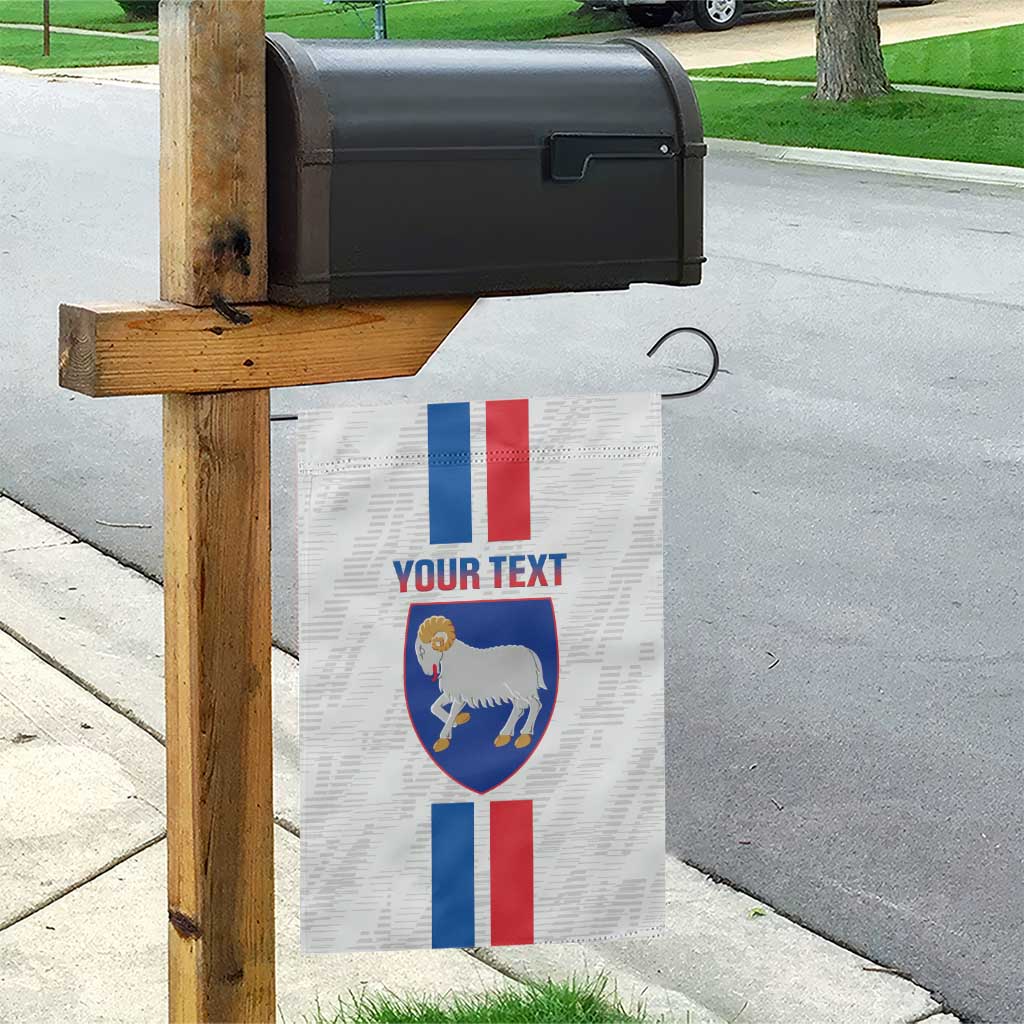 Custom Faroe Islands Football Garden Flag Come On National Team