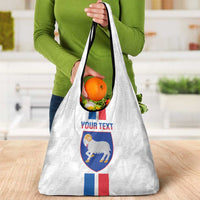 Custom Faroe Islands Football Grocery Bag Come On National Team