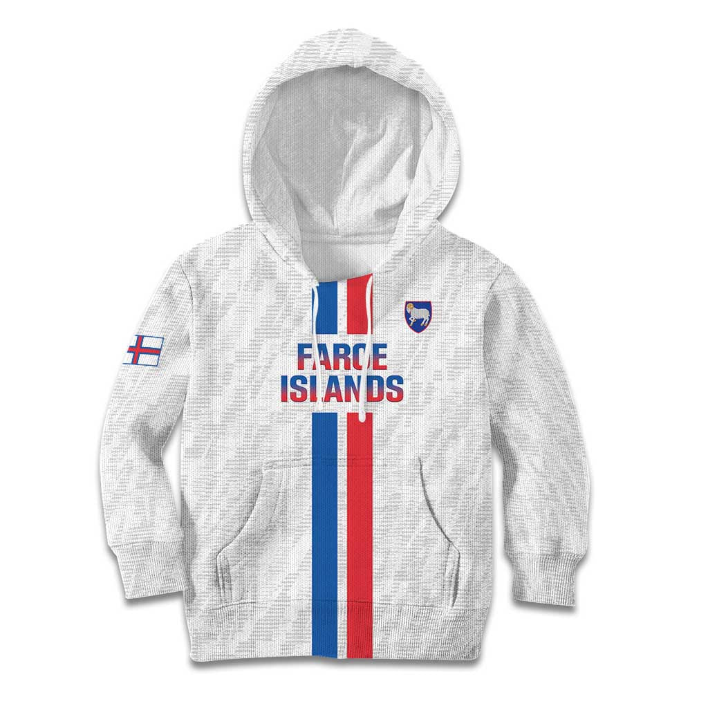 Custom Faroe Islands Football Kid Hoodie Come On National Team