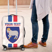 Custom Faroe Islands Football Luggage Cover Come On National Team