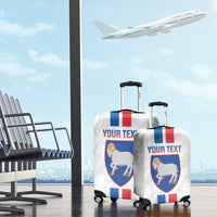 Custom Faroe Islands Football Luggage Cover Come On National Team