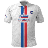 Custom Faroe Islands Football Polo Shirt Come On National Team