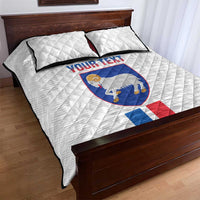 Custom Faroe Islands Football Quilt Bed Set Come On National Team