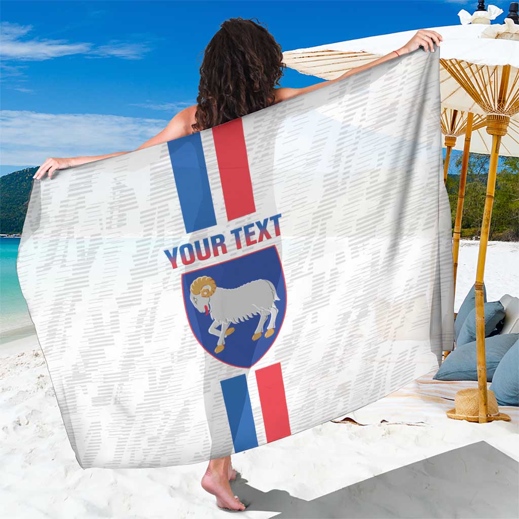 Custom Faroe Islands Football Sarong Come On National Team