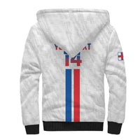 Custom Faroe Islands Football Sherpa Hoodie Come On National Team