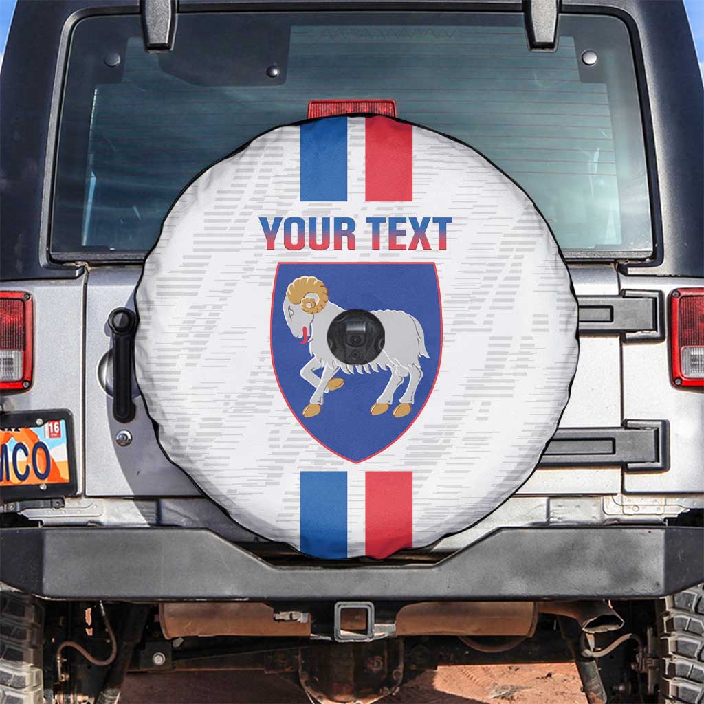 Custom Faroe Islands Football Spare Tire Cover Come On National Team