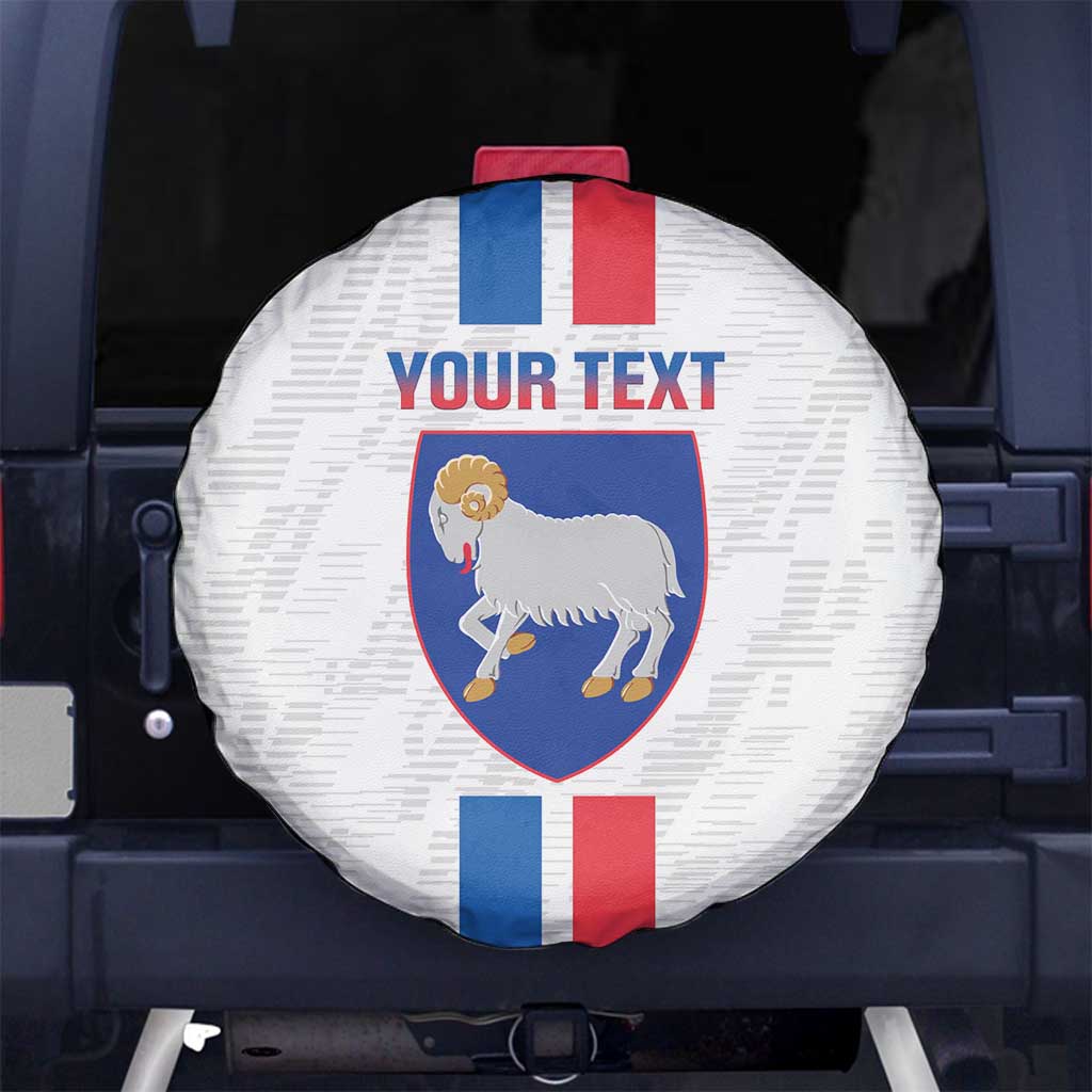 Custom Faroe Islands Football Spare Tire Cover Come On National Team