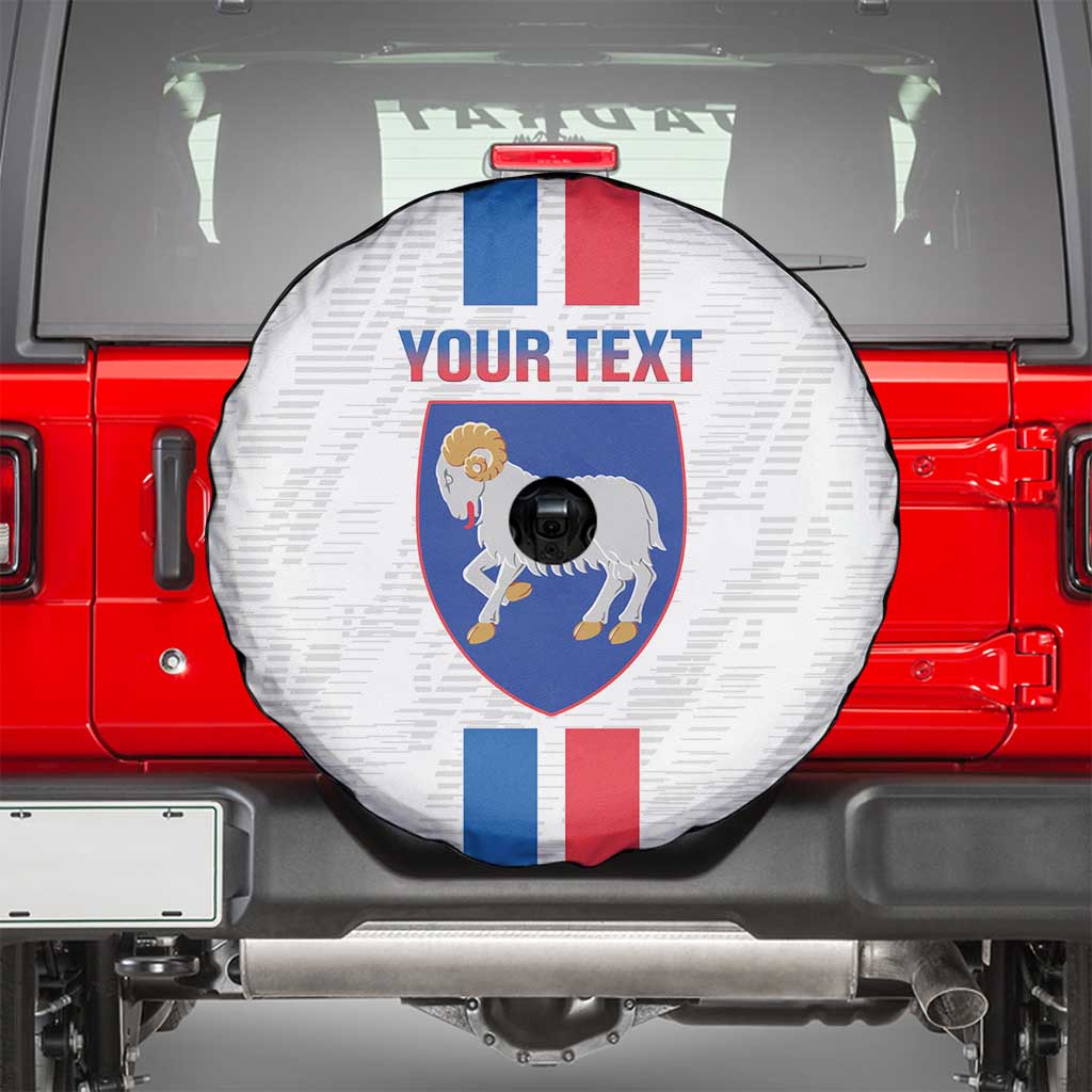 Custom Faroe Islands Football Spare Tire Cover Come On National Team