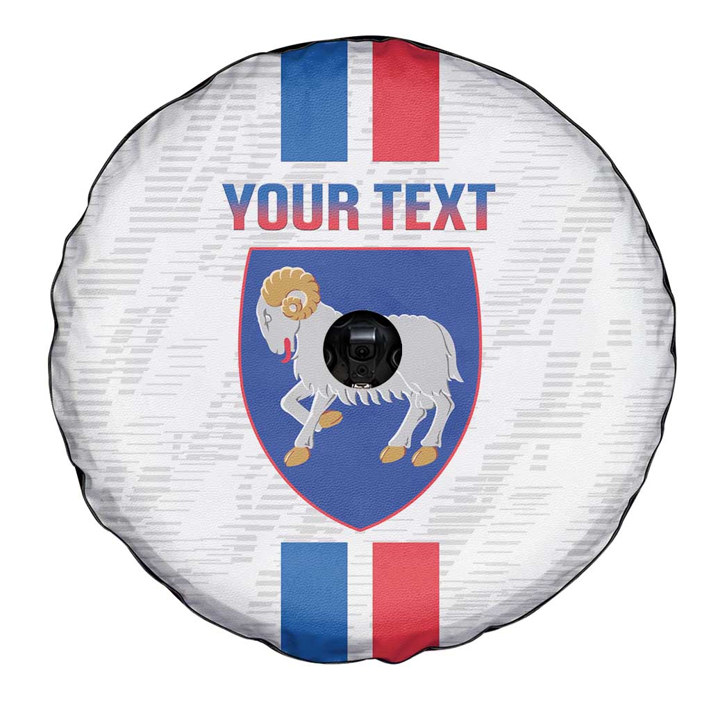 Custom Faroe Islands Football Spare Tire Cover Come On National Team