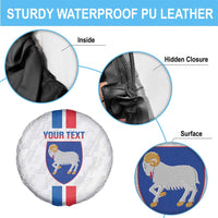Custom Faroe Islands Football Spare Tire Cover Come On National Team