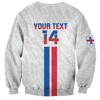 Custom Faroe Islands Football Sweatshirt Come On National Team