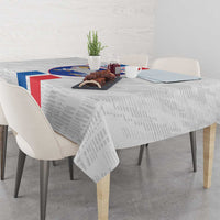 Custom Faroe Islands Football Tablecloth Come On National Team