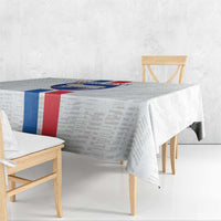 Custom Faroe Islands Football Tablecloth Come On National Team
