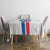 Custom Faroe Islands Football Tablecloth Come On National Team