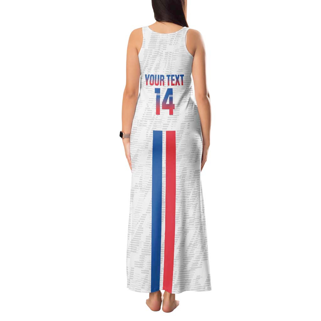 Custom Faroe Islands Football Tank Maxi Dress Come On National Team