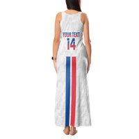 Custom Faroe Islands Football Tank Maxi Dress Come On National Team