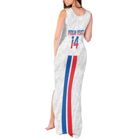 Custom Faroe Islands Football Tank Maxi Dress Come On National Team