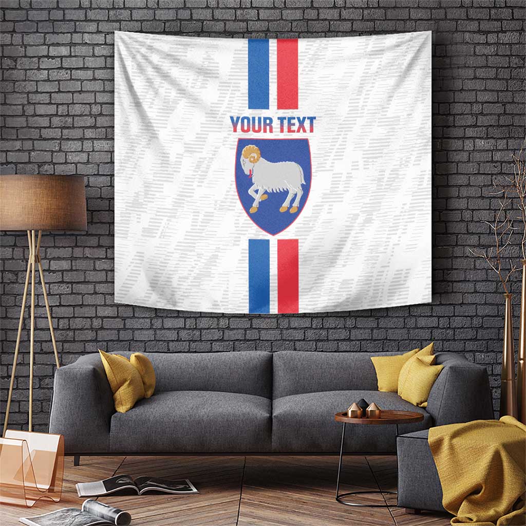 Custom Faroe Islands Football Tapestry Come On National Team