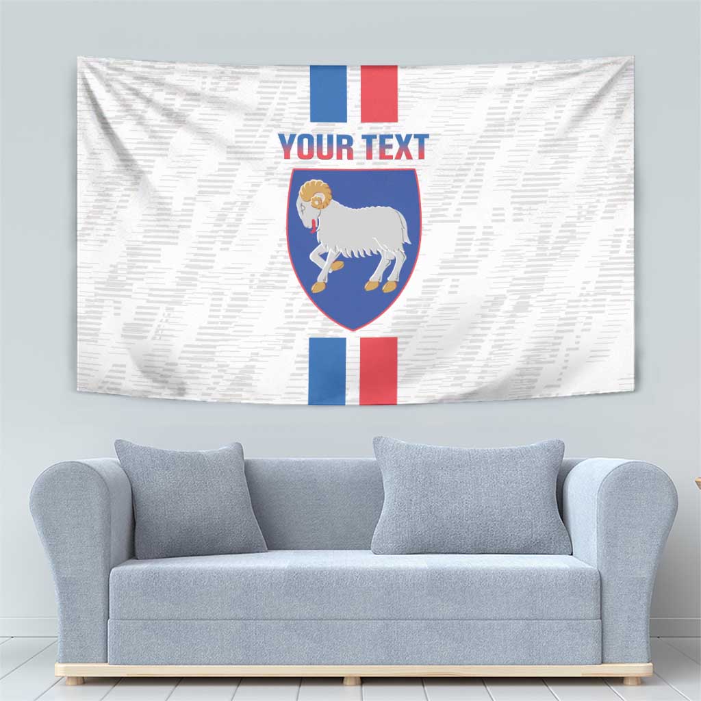 Custom Faroe Islands Football Tapestry Come On National Team