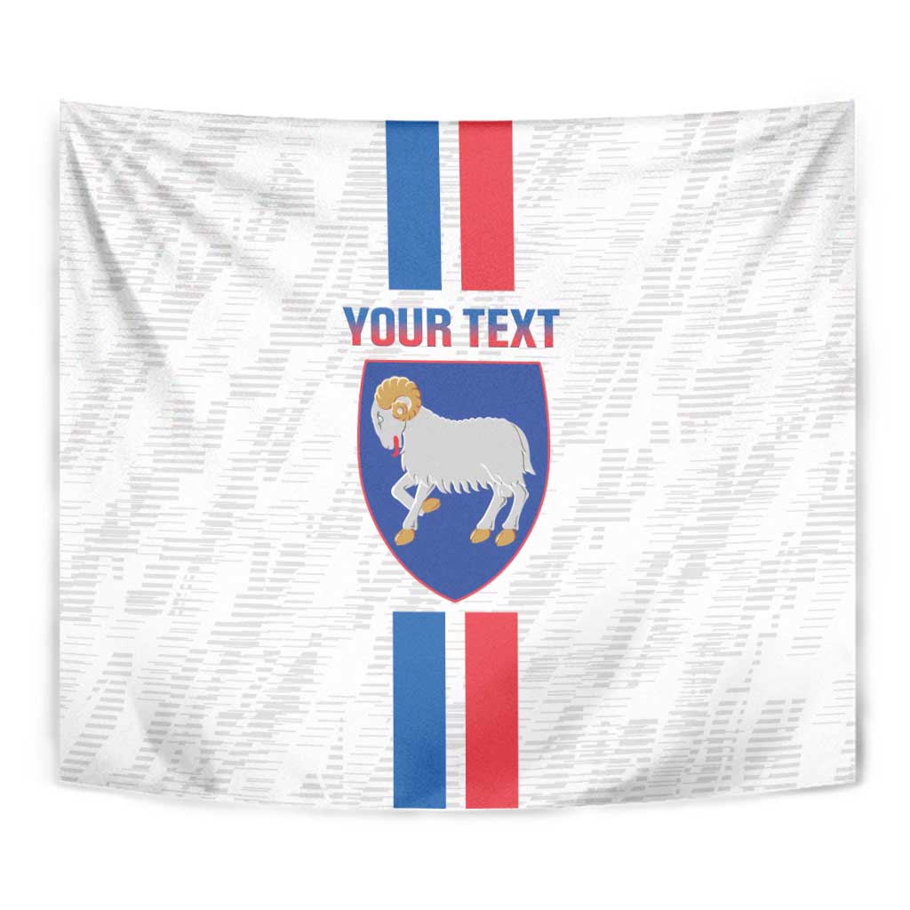 Custom Faroe Islands Football Tapestry Come On National Team