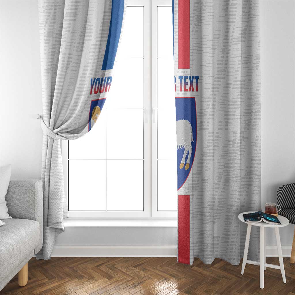 Custom Faroe Islands Football Window Curtain Come On National Team