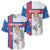 Custom Faroe Islands Football Baseball Jersey Coat Of Arms Flag Style