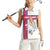 Custom Faroe Islands Football Women Sleeveless Polo Shirt Coat Of Arms Flag Style