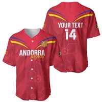 Custom Andorra Football Baseball Jersey Come On Tricolors Poet's Narcissus