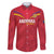Custom Andorra Football Family Matching Long Sleeve Bodycon Dress and Hawaiian Shirt Come On Tricolors Poet's Narcissus
